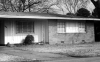 front of Medgar
Evers' home