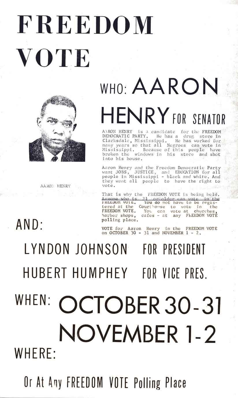 Lyndon Johnson/Hubert Humphrey 1964 Presidential Campaign Brochure 