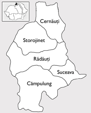 Bucovina Detail Map