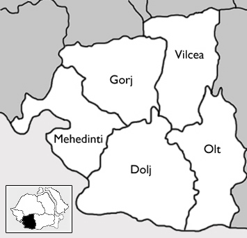 Oltenia Detail Map